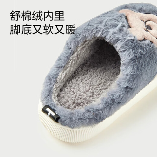 Jingyouyu German Quality 2025 New Children's Cotton Slippers Winter Indoor Home Furnishing for Big Children Baby Bear 18 Inner Length 18cm 180 Suitable for Foot Length 17CM