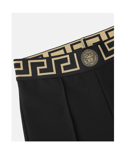 Versace (Versace) 25SS Greca Bordage Sports Pantalon Foot Couleur 10158791A11143 20 S NEW2