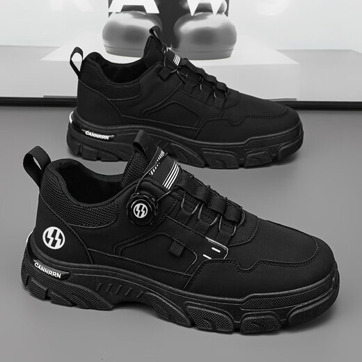 
Woodpecker men's shoes autumn and winter 2025 new products Martin boots casual dad shoes non-slip wear-resistant casual workwear sports board shoes men khaki 42