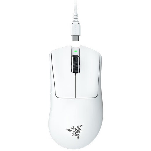 Razer Viper v3 version pro sans fil 2,4 G souris légère de jeu e-sports souris ergonomique à rehaussement du dos souris environ 64 grammes souris sans fil Viper V3 version professionnelle - blanche