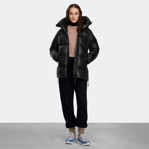 Canada Goose Cypress Women's Short Down Jacket Parka Large Goose Down Jacket 2239L 61 Black It is recommended to choose one size smaller, this size is too large L