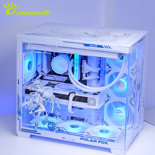 Renaissance RTX5070TI Snow Fox graphics host RTX5080 5090D subsidy 265KF gaming desktop complete machine Black Myth Wukong game assembly computer host RTX5090D V2+U7 265KF丨Configuration six