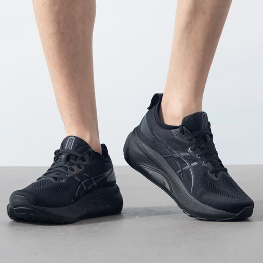 亚瑟士（ASICS）男鞋跑步鞋 25夏新款GEL-KAYANO 31轻便换震稳定支撑舒适运动鞋 1011B868-001 39.5