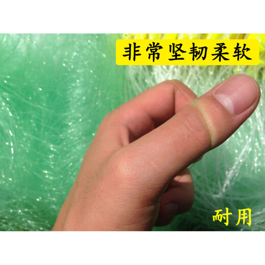 Yuzhiyuan three-layer fishing net wire mesh fishing net sticky fish net crucian carp imported green wire weighted sinking net 100 meters 160 meters long three layers 1.5 meters high 160 long 3-finger weighted sinking net