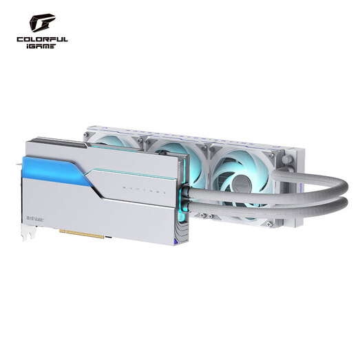 Colorful iGame GeForce RTX 5090 D v2 Neptune OC 24GB GDDR7 DLSS 4 e-sports light chasing game design computer graphics card