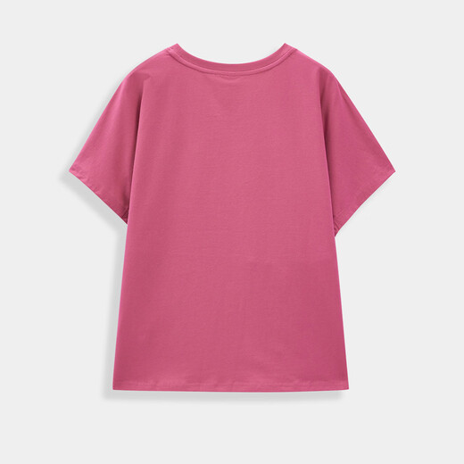 
IEF/Aiyifu 2025 summer new style commuting loose slim fashionable delicate feminine women's T-shirt crocus S