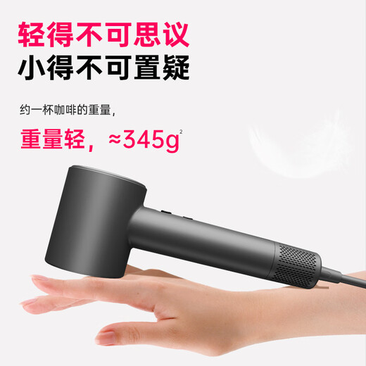 Creade high-speed hair dryer for hair household high-power quick-drying negative ion hair dryer star hotel birthday gift box national subsidy K-4043 K-4043 platinum gray gift box with free air nozzle + wall-mounted bracket