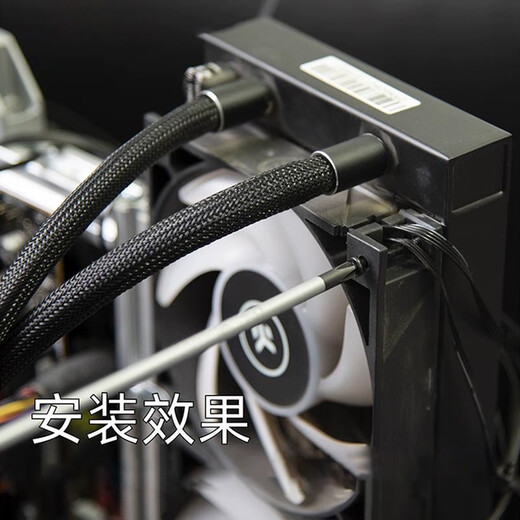 Liantuo computer case fan cold row long screw 6#-32 hand screws chassis cooling fan fixing screw 6#32*32 black screw