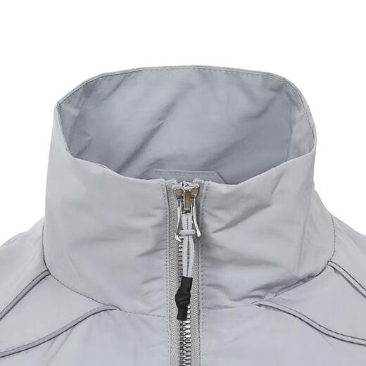 Adidas Jacke Frauen 2025 Sommer Neues Fitnesstraining Sportswear Windproof Fashion Casual Stand Collar Kurzjacke JJ1079 XL
