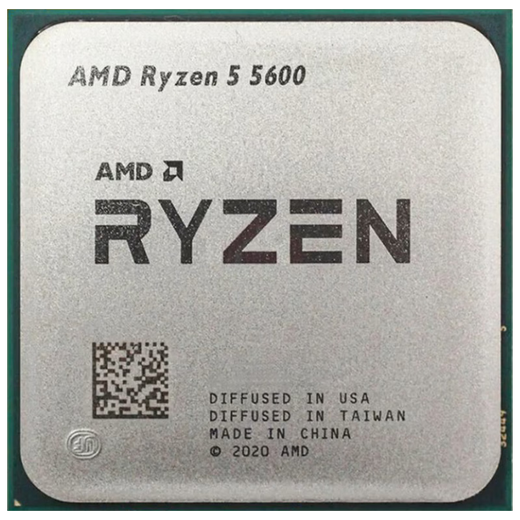 Jingyue AMD Ryzen 5 5500 5600 processor loose chip (R5) 7nm ZEN3 architecture 6 cores 12 threads gaming office CPU with B350/B450/B550 motherboard R5 5600 loose chip paired with B550M PRO