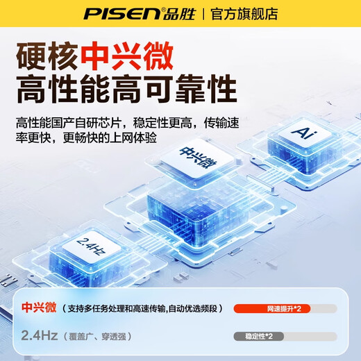 Pinsheng portable wifi wireless network 2025 new mobile wireless traffic nationwide new wifi6 car home portable advanced smart best-selling list Pinsheng G8 top with full blood version + power supply warehouse