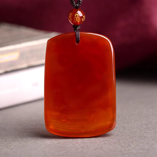 Madowitin red agate fire unicorn pendant five elements missing fire replenishing jewelry jewelry for men and women whose year is fire and happy with fire necklace gift