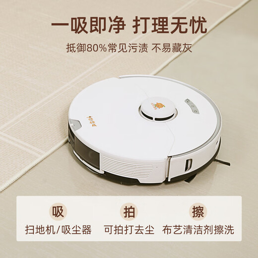 南极人（Nanjiren）地毯客厅2025新款免洗可擦圆形侘寂风卧室床边毯家用沙发地毯防水 秋野-16840 240cm*240cm
