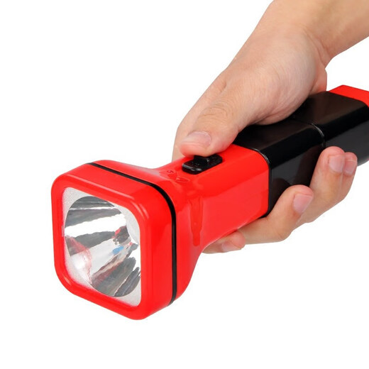 YAGE LED starke leichte Taschenlampenqualität wiederaufladbar zu Hause Langstrecken suchen Notfall-Outdoor-Beleuchtung Halten Sie YG-3888 Rot Langlebig und Drop-Resistant Halteles Holding