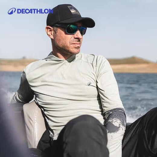 Decathlon fishing sports sun protection T-shirt breathable skin clothing sun protection jacket-5165633