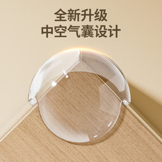 Jinlongxing Anti-Collision Angle Table Angle Angle Angle de protection Angle Perfait et enfant anti-collision T-Type Airbag Corner Sharp Corner Anti-Collision Patch de coin doux 16 Packages