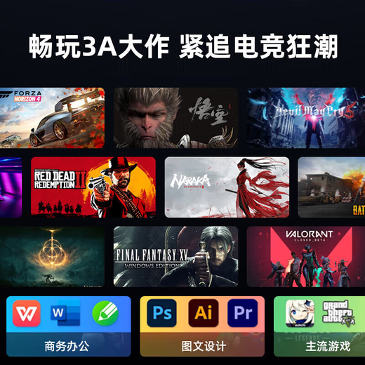 Lenovo Laptop Gaming Laptop 2025 Zuschuss 20 % E-Sports Laptop Vollblut-Hochleistungs-Grafikkarte College-Student Designer Modellierung 3D-Rendering Büro-Workstation Optional Core5-210H 32G1T Solid State | Zhaoyang