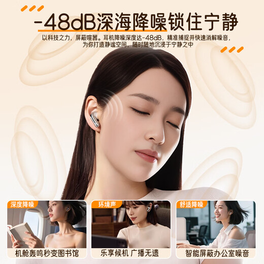 Edifier (EDIFIER) Lolli Pro5 True Wireless Active Noise Canceling Bluetooth Headset In-Ear AI Translation Sports Running Music Game E-Sports Adaptation Apple Huawei Android Star Gray + Corgi Headphone Cover + 20 Yuan Red Envelope for Sale