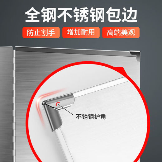 四万公里厨房挡油板 炒菜防溅油烟机隔热隔油防油挡板煤气灶台不锈钢4折