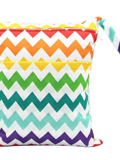 SARTILL baby stroller hanging bag stroller hanging bag diaper bag out-and-out storage bag clothes diaper portable storage bag aircraft car double layer large 36*30CM