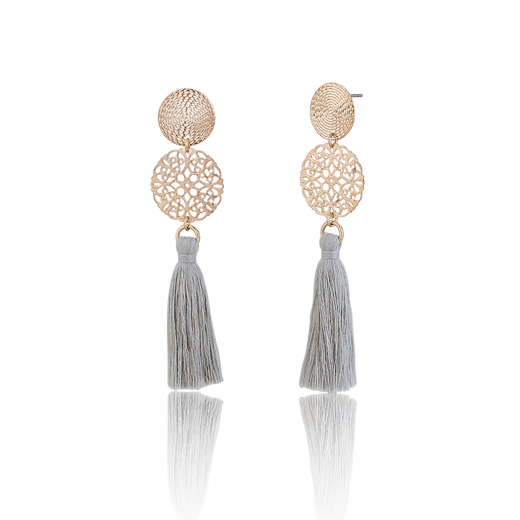 AJIDOU Ajidou earrings, the same style in offline malls, new Chinese style tassel pendant earrings, Chinese Valentine's Day niche high-end feel