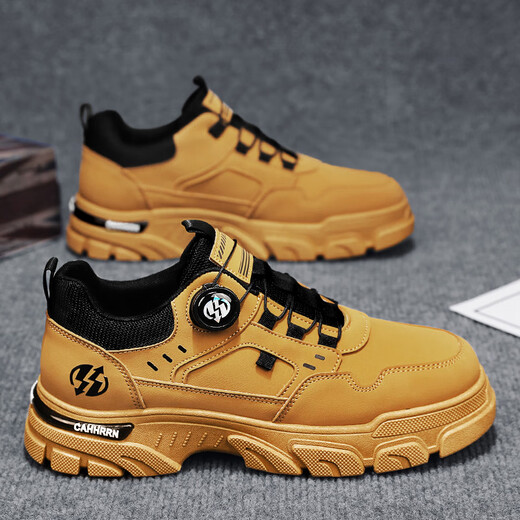 
Woodpecker men's shoes autumn and winter 2025 new products Martin boots casual dad shoes non-slip wear-resistant casual workwear sports board shoes men khaki 42