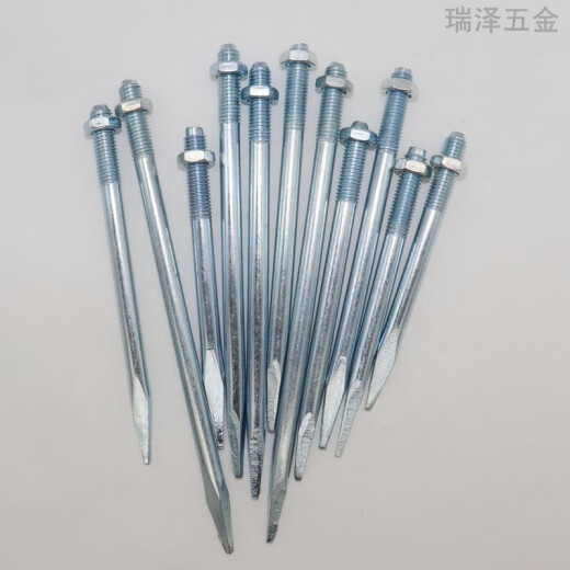 Wenshio PVC Cinción de tuberías de tubería de suministro de drenaje tubería de agua 50 75 110 160 Cañas de sujeción de tuberías abrazando clavos de sujeción de tubería Normas Nacionales M8*14065