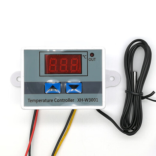 XH-W3001 microcomputer digital temperature controller thermostat intelligent electronic switch digital display automatic 12V/120W (high quality)