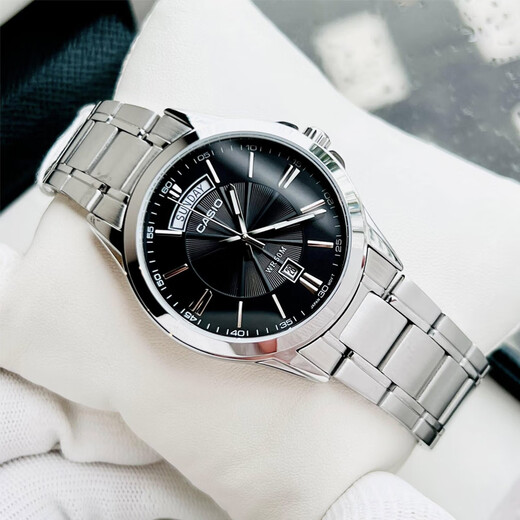 CASIO watch business casual simple luminous pointer waterproof three-eye quartz men's watch MTP-1381D-1A