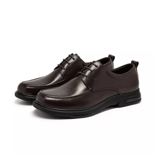 Shachi men's shoes 24 spring and autumn single shoes 49TJB3899 brown atmospheric business formal shoes casual and versatile men's leather shoes 49TJB3899 brown 41 European size one size