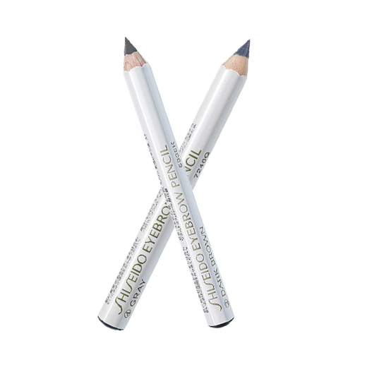 Shiseido Hexagonal Eyebrow Pencil Gray 1.2g + Dark Brown 1.2g Waterproof and Sweatproof Cosmetic Girl Birthday Gift