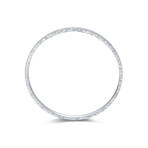 Mengjinyuan Platinum Bracelet PT950 Crushed Ice Bracelet Platinum Bracelet Car Flower Bracelet Birthday Gift for Wife