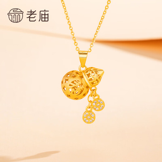 Laomiao gourd necklace for women 2025 new birthday gift for girls pendant for girlfriend and wife Jingsuda Silver 925 gourd necklace + gift box certificate