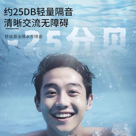 Shouli Tapones para los oídos para nadar, algo bueno para prevenir la otitis media, impermeables, de silicona profesional, no insonorizados, especiales para bañarse, lavarse el cabello y evitar la entrada de agua, azul muy transparente, 3 pares de 6 piezas, especiales para nadar e impermeables