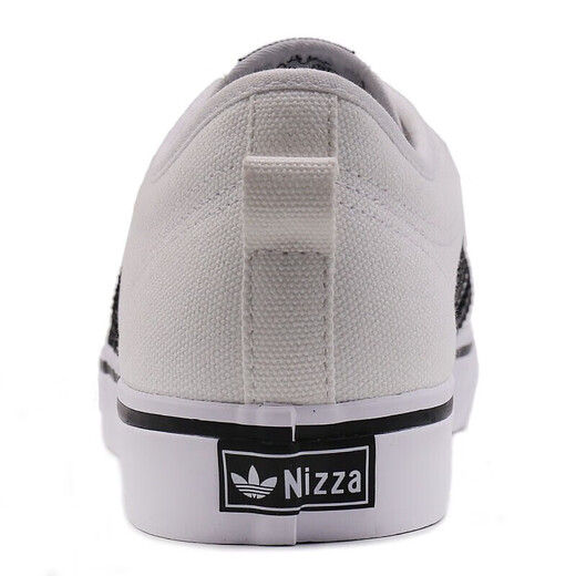 
Adidas new men's shoes sneakers summer low top cushioning anti-slip casual canvas shoes breathable lightweight aw3889/small white shoes 42