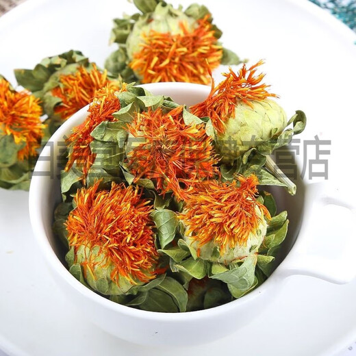 
Beijing Tongrentang Tibet Wild Saffron Flowers and Fruit Selected Chinese Herbal Medicine Saffron Fruit Whole Internet Celebrity Tea Saffron Head Tea Selected Saffron Head 250g