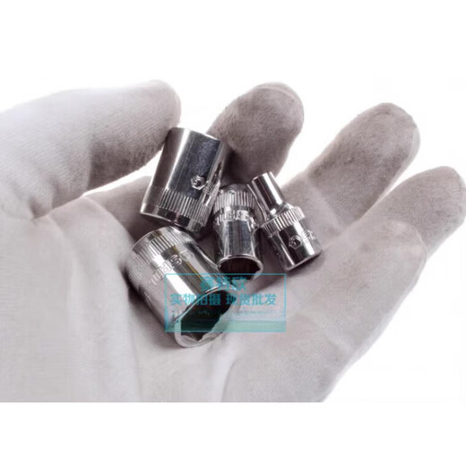 世达（SATA）1/4小飞公制六角套筒头6.3MM铬钒钢4mm-14mm短套筒头 5mm标准六角套头11304