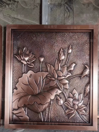 Customized large-scale cultural wall relief forged copper pure copper sculpture relief wall cultural wall campus cultural decoration mural cast copper sculpture custom deposit
