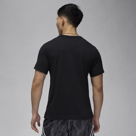 Nike (NIKE) Jordan official Nike Jordan DRI-FIT men's quick-drying sports top autumn soft and comfortable FN5830 010 black/white M
