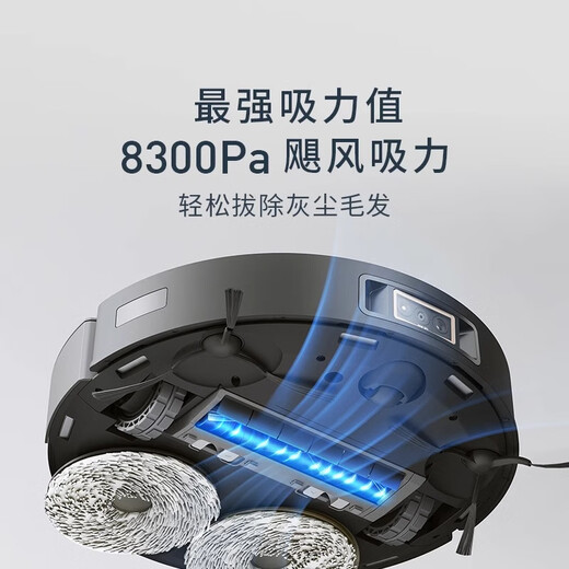 科沃斯（ECOVACS）科沃斯X1SPROPLUS扫地机器人热水洗拖布扫拖洗烘集尘一体 官方标配+上下水版本 X1SPROPLUS[升级顶配]