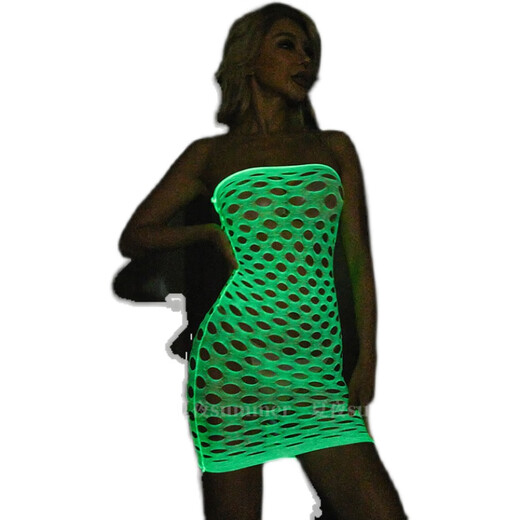 
Seven-color life full-body stockings luminous one-piece socks luminous stockings mesh one-piece socks fluorescent strap bra full-body socks large-size fishing net 6623 single size (80-130Jin [Jin equals 0.5 kg]) confidential shipping