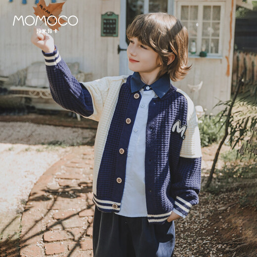 Mami Maca Children's Shirt 2026 Spring Children's Clothing Boys Outerwear Trendy Fashion Shirt Blue 150