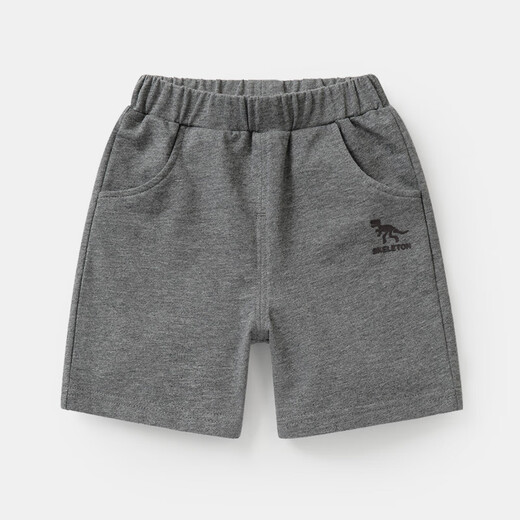 Uniqkuku [same style in the mall] Boys summer sports shorts new style children's small children's mid-sized pants baby suit summer U15781 dark blue 100 cm