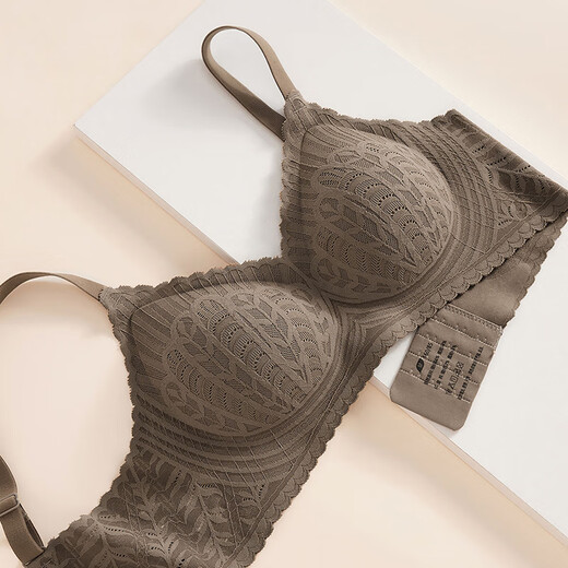 
Fenten women's new antibacterial latex thin cup sexy lace anti-expansion underwear for women