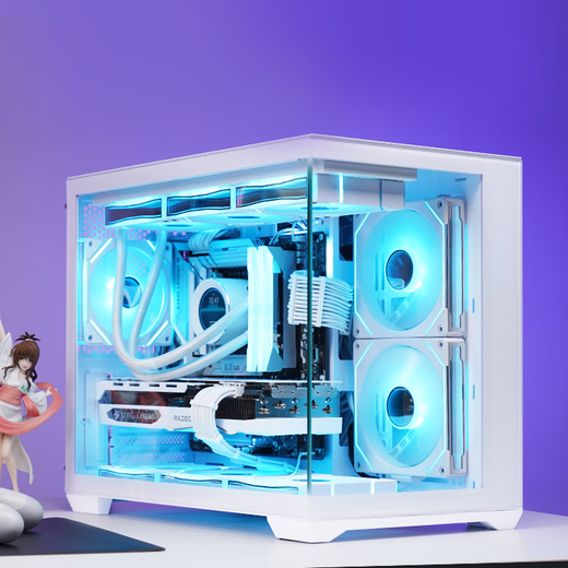 
DIY APE Ancient Times Installation Ape Tianxuan 5060 Host 14600KF/9600X E-sports game live assembled computer sea view room DIY design rendering desktop machine 4: R5 7500F+RTX5060ti D5