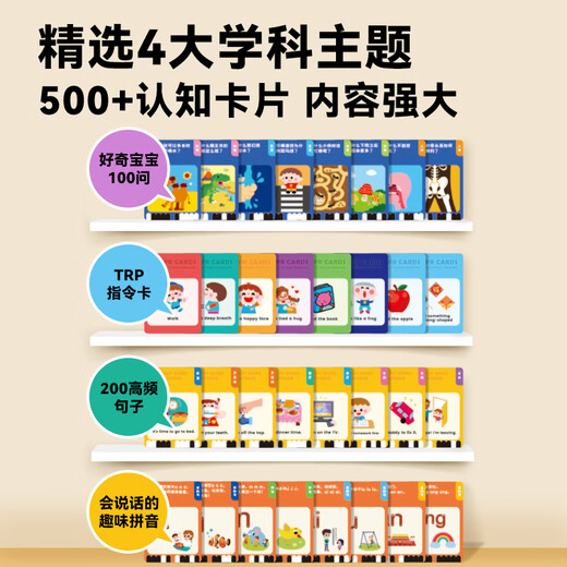 儿童英文英语启蒙闪卡学习子TPR指令卡高频句早教机 ----以下为
