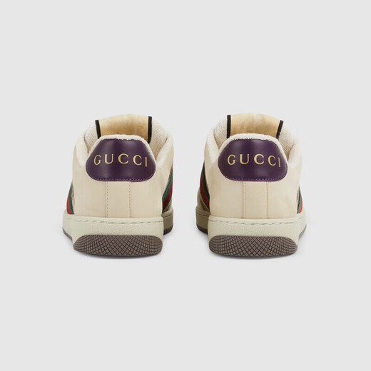 
GUCCI women's shoes, women's cowhide bee embroidered white shoes, sports and casual shoes, dirty shoes, 677423 HVKI0 9765 women's style 39.5