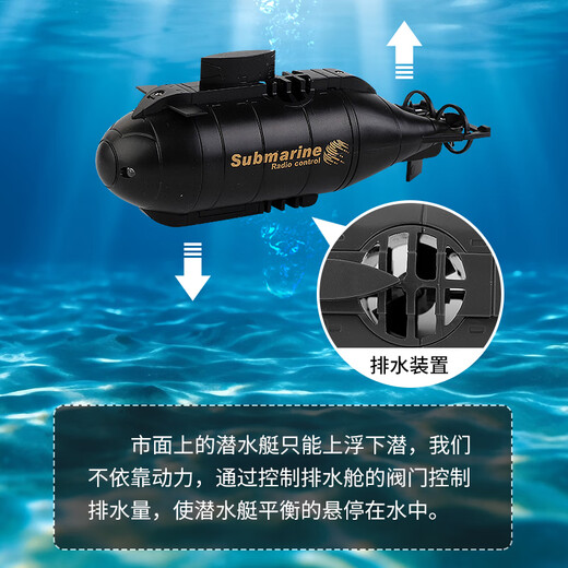
Baby Master Xianniu Small Remote Control Nuclear Submarine Submarine Charging Hovercraft Toy Boat Speedboat Mini Waterproof Fish Tank Battery Speedboat Orange 2.4G Standard - Battery Screw
