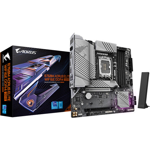 Gigabyte Small Eagle B760m Aorus Elite WiFi6E DDR4 Gen5 Mother Board prend en charge CPU14700K / 14600KF Intel B760 LGA 1700