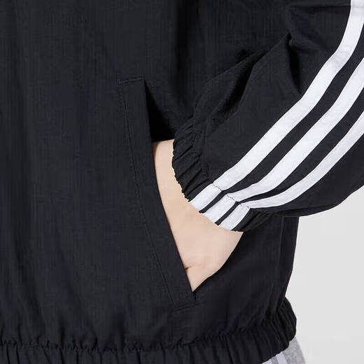 Adidas offizielle Schiffsgeschäft Frauenkleidung, neue Sportbekleidung, ungezwungene Kapuzenjacke, atmungsaktive wobdliche windprobische Jacke, Top, gestickte Logo/Lined/Shop Manager Hauptempfehlung s s